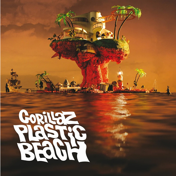 capa do album plastic beach